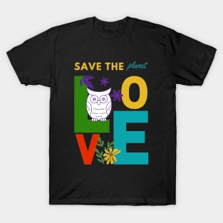 Save the planet design T-Shirt